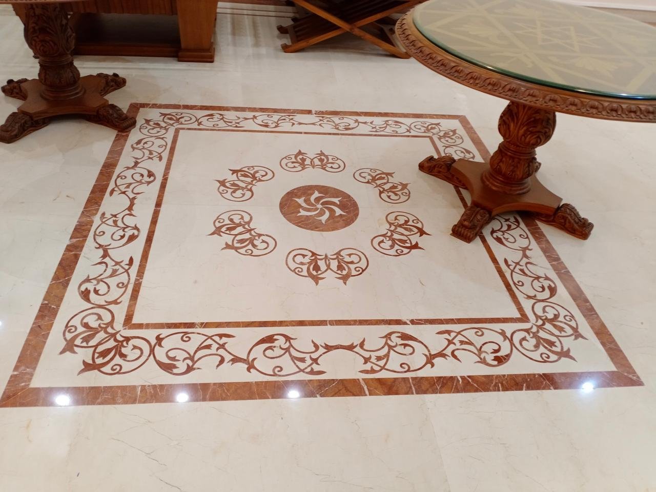 Exquisite Marble Detail