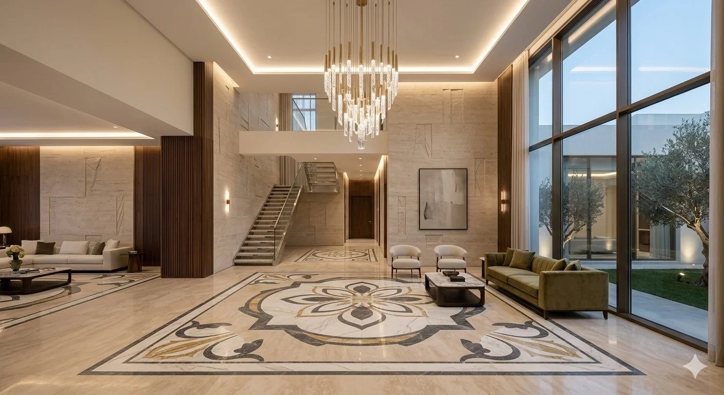 Premium Marble Flooring for Luxury Interiors